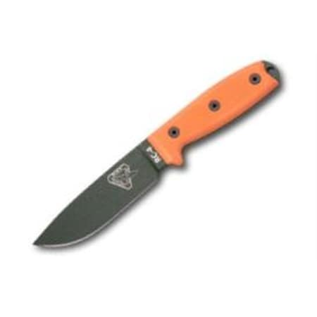 Esee Plain Green Blade with G10 Orange Handles ESEE4POD